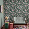 Cath Kidston Garden Rose Green Wallpaper Cath Kidston Garden Rose Green Wallpaper
