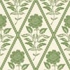 Joules Juliette Floral Cream & Green Wallpaper Joules Juliette Floral Cream & Green Wallpaper