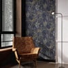 Solstice Navy & Copper Wallpaper Solstice Navy & Copper Wallpaper