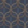 Refine Geo Navy & Gold Wallpaper Refine Geo Navy & Gold Wallpaper