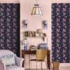 Cath Kidston Rose Flutter Navy Wallpaper Cath Kidston Rose Flutter Navy Wallpaper