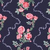 Cath Kidston Rose Flutter Navy Wallpaper Cath Kidston Rose Flutter Navy Wallpaper
