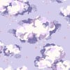 Cath Kidston Silver Linings Violet Wallpaper Cath Kidston Silver Linings Violet Wallpaper