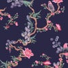 Cath Kidston Birds & Berries Navy Wallpaper Cath Kidston Birds & Berries Navy Wallpaper
