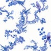 Cath Kidston Birds & Berries Blue Wallpaper Cath Kidston Birds & Berries Blue Wallpaper