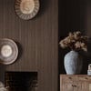 Abigail Ahern Fibre Stripe Chocolate Wallpaper Abigail Ahern Fibre Stripe Chocolate Wallpaper