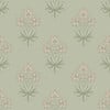 Hyacinth Flower Peony & Sage Wallpaper Hyacinth Flower Peony & Sage Wallpaper