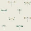 Sophie Allport Watercolour Dragonfly Off White Wallpaper Sophie Allport Watercolour Dragonfly Off White Wallpaper