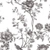 Martha Stewart Floral Vine Silhouette Wallpaper Martha Stewart Floral Vine Silhouette Wallpaper