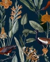Glasshouse Navy Wallpaper Glasshouse Navy Wallpaper