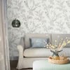 Laura Ashley Forsythia Steel Wallpaper Laura Ashley Forsythia Steel Wallpaper
