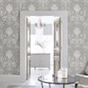 Laura Ashley Josette Steel Wallpaper Laura Ashley Josette Steel Wallpaper