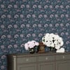 Laura Ashley Portia Dark Seaspray Wallpaper Laura Ashley Portia Dark Seaspray Wallpaper