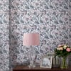 Laura Ashley Portia Pale Slate Wallpaper Laura Ashley Portia Pale Slate Wallpaper