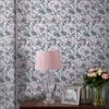 laura ashley portia pale slate wallpaper