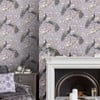 Laura Ashley Belvedere Pale Iris Wallpaper Laura Ashley Belvedere Pale Iris Wallpaper