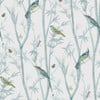 Next Chinoiserie Bird Trail Duck Egg Wallpaper Next Chinoiserie Bird Trail Duck Egg Wallpaper