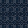 Luxe Geo Navy Wallpaper Luxe Geo Navy Wallpaper