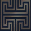 Next Metallic Greek Key Navy Wallpaper Next Metallic Greek Key Navy Wallpaper
