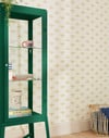 Joules Block Print Bee Antique Gold Wallpaper Joules Block Print Bee Antique Gold Wallpaper