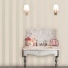 Laura Ashley Lille Pearlescent Stripe Linen Wallpaper Laura Ashley Lille Pearlescent Stripe Linen Wallpaper