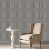 Laura Ashley Redbrook Wood Panel Pale Steel Wallpaper Laura Ashley Redbrook Wood Panel Pale Steel Wallpaper