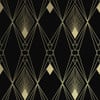 Next Deco Geometric Black Wallpaper Next Deco Geometric Black Wallpaper