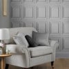 Laura Ashley Redbrook Wood Panel Silver Wallpaper Laura Ashley Redbrook Wood Panel Silver Wallpaper