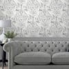 Laura Ashley Tregaron Silver Wallpaper Laura Ashley Tregaron Silver Wallpaper