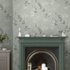 Laura Ashley Mari Mineral Green Wallpaper Laura Ashley Mari Mineral Green Wallpaper