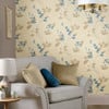 Laura Ashley Mari Gold Wallpaper Laura Ashley Mari Gold Wallpaper