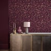 Wild Chervil Damson & Gold Wallpaper by Clarissa Hulse Wild Chervil Damson & Gold Wallpaper by Clarissa Hulse