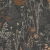 Organics Black And Copper Wallpaper Organics Black And Copper Wallpaper