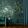 Congo Teal Bespoke Mural Congo Teal Bespoke Mural