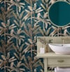 Borneo Teal Wallpaper Borneo Teal Wallpaper