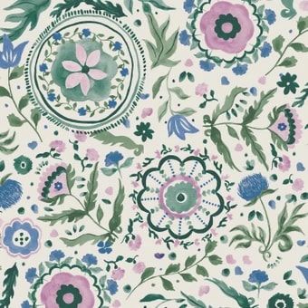 Joules Festival Flowers Cream Wallpaper - 128959_TILE_FESTIVAL FLOWERS PRINT CREAM MULTI_01.jpg