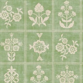 Joules Garden Floral Grid Pistachio Green Wallpaper - 145392_TILE_GARDEN FLORAL GRID PISTACHIO GREEN_01.jpg
