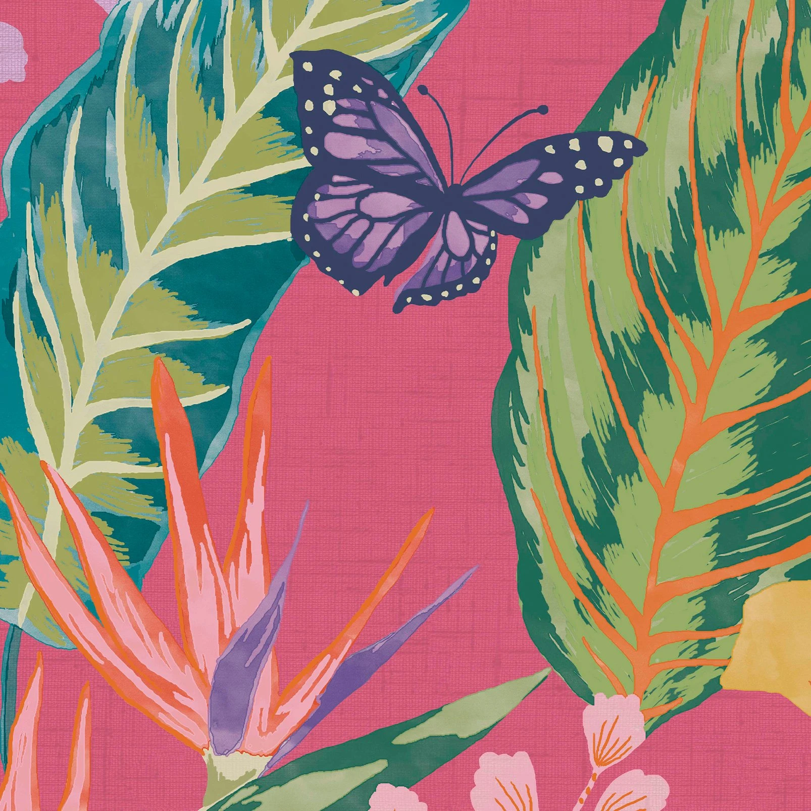 Eden Hot Pink Wallpaper - 122357_DETAIL_01.jpg