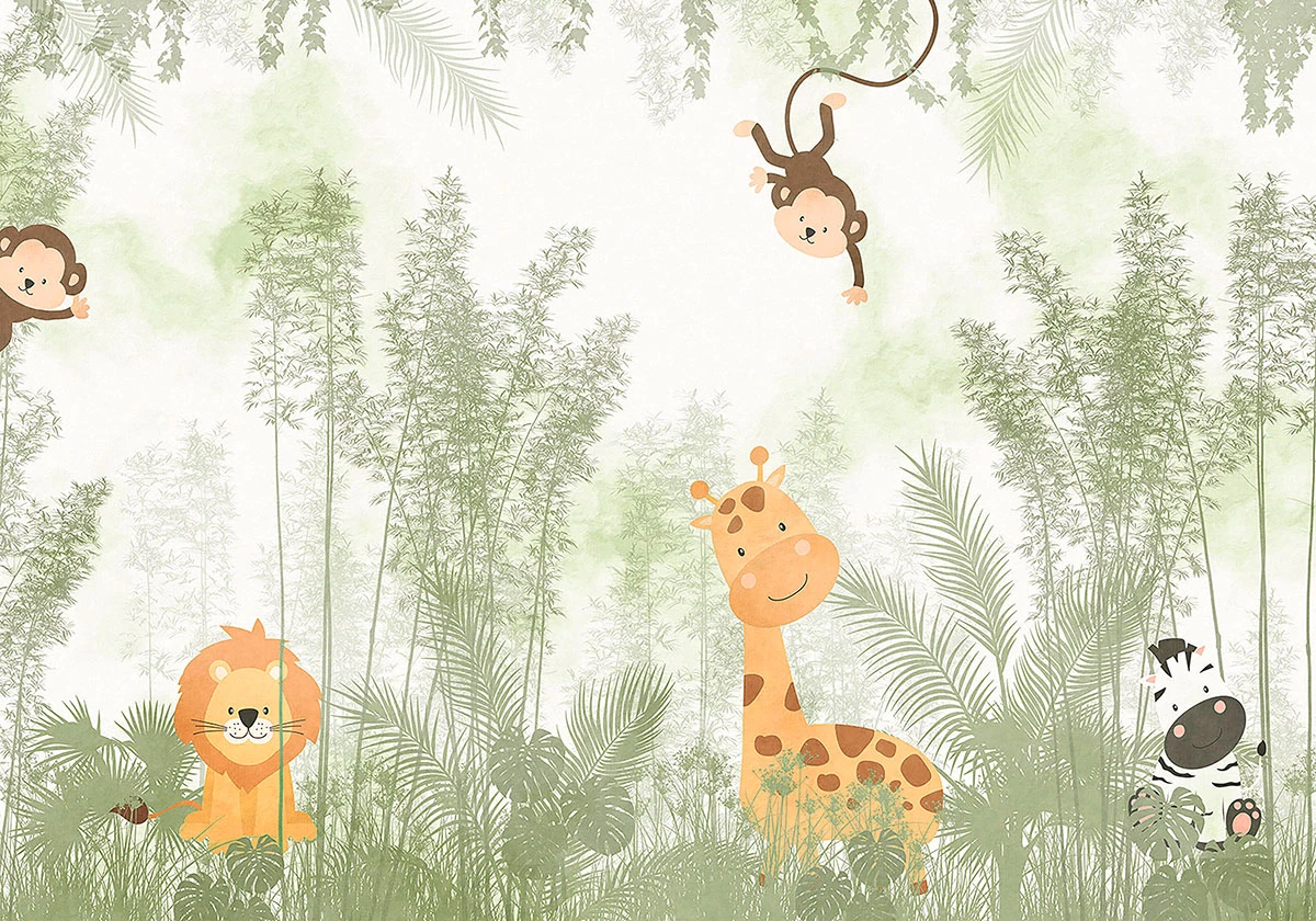 Roarsome Green Bespoke Mural