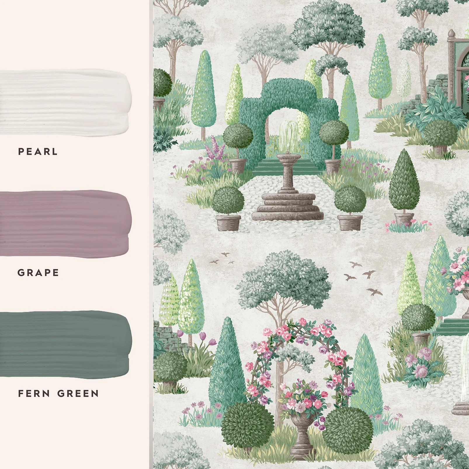 Laura Ashley Naunton Folly Fern Green Wallpaper - 122746_COORDINATES_NAUNTON FOLLY FERN GREEN.jpg