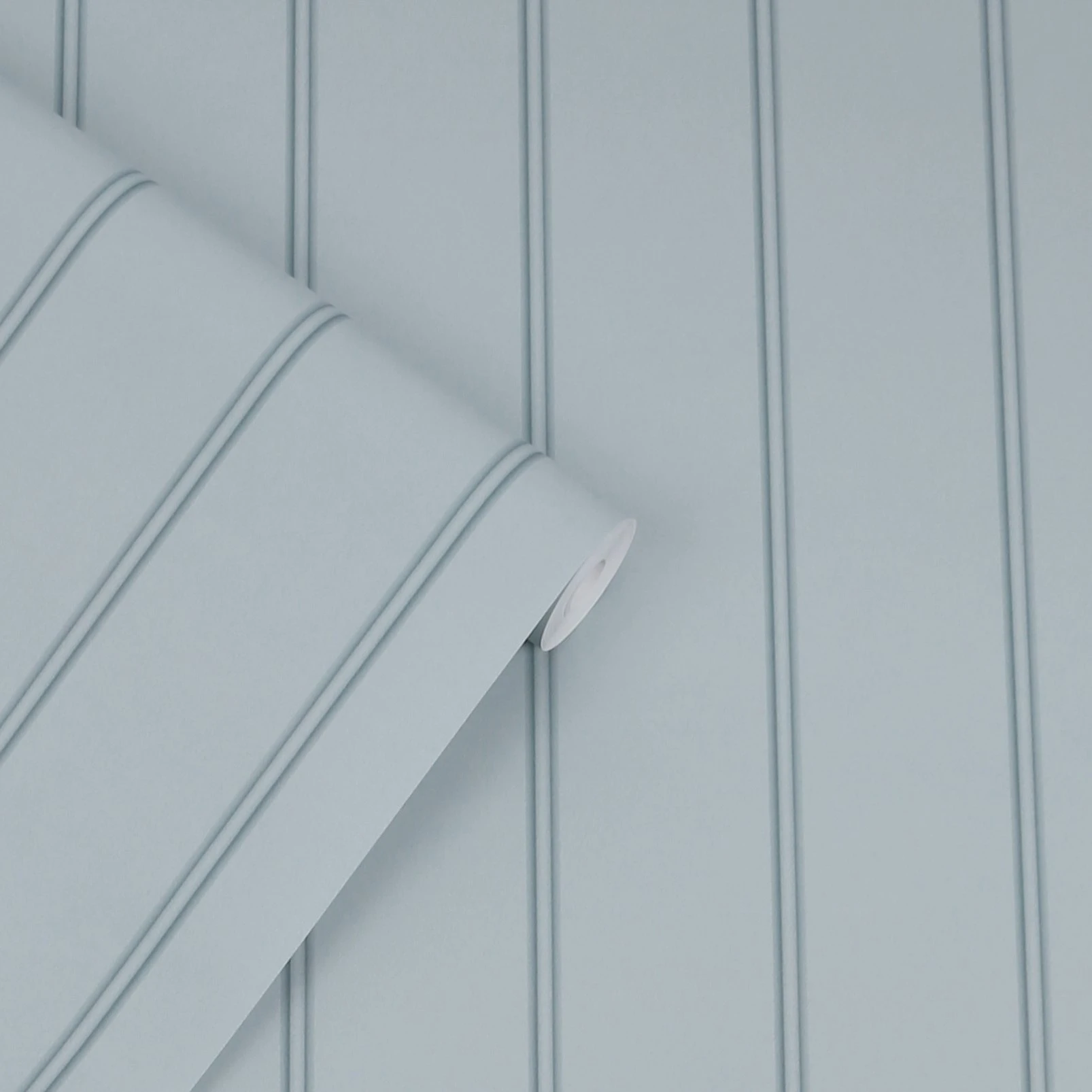 Laura Ashley Chalford Wood Panelling Seaspray Blue Wallpaper - 122758_ROLLSHOT_CHALFORD WOOD PANELLING SEASPRAY.jpg