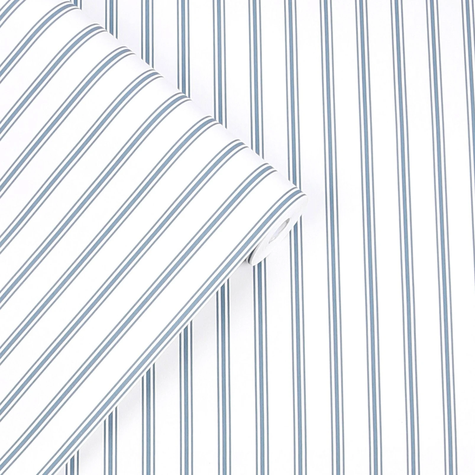 Laura Ashley Farnworth Stripe Smoke Blue Wallpaper - 122752_ROLLSHOT__01.jpg