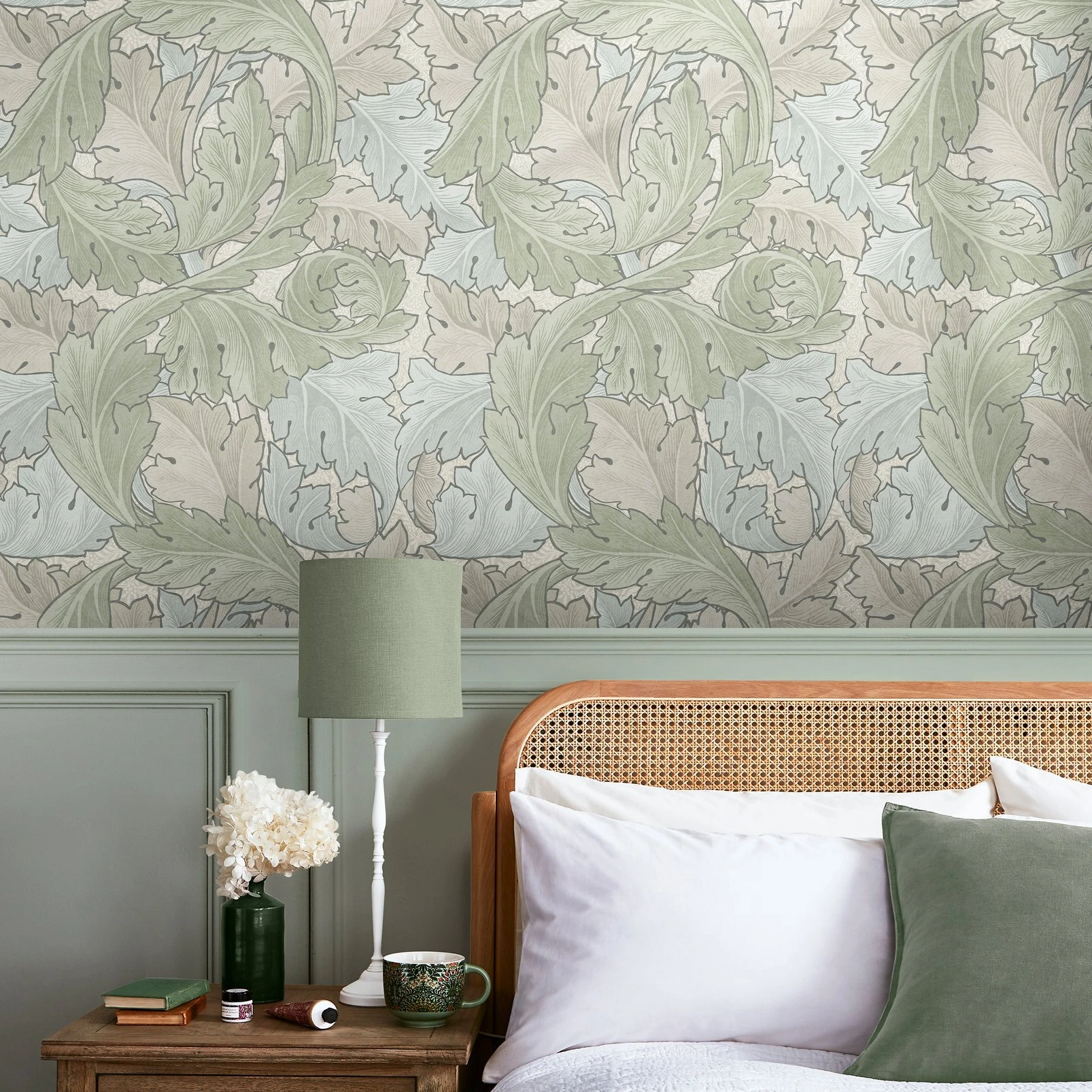 Acanthus Sage & Duck Egg Wallpaper - 124228_ROOMSET_ACANTHUS SAGE & DUCK EGG_01.jpg