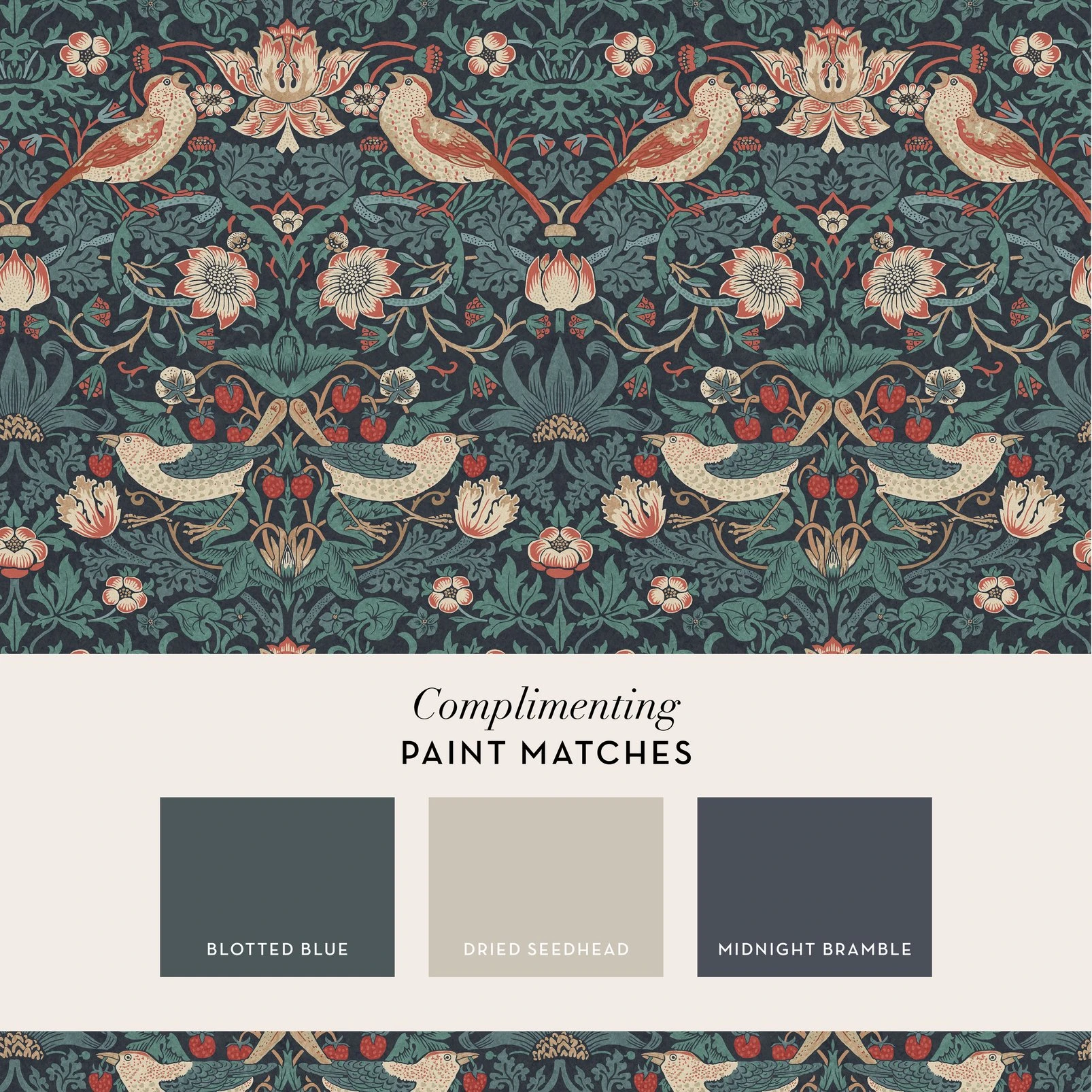 Strawberry Thief Deep Blue Wallpaper - 124231_FLATLAY_STRAWBERRY THIEF DEEP BLUE_01.jpg