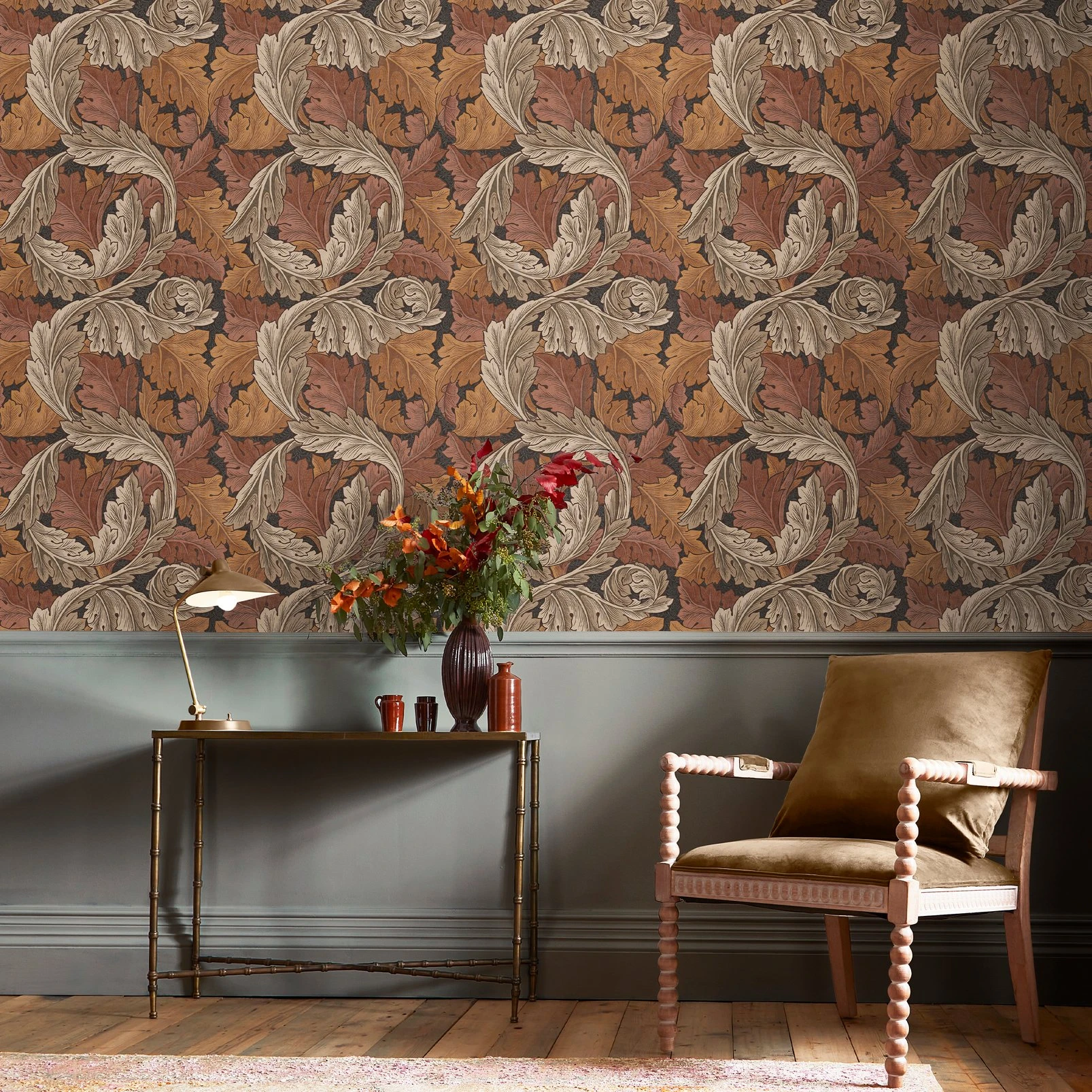 Acanthus Burnt Orange Wallpaper - 124224_ROOMSET_ACANTHUS BURNT ORANGE_01.jpg