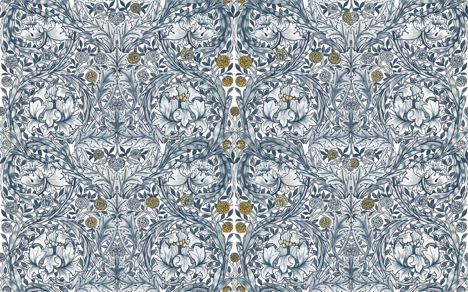 African Marigold Blue Bespoke Mural Matt - 125400_TILE_AFRICAN MARIGOLD BLUE BESPOKE MURAL MATT_01 copy.jpg