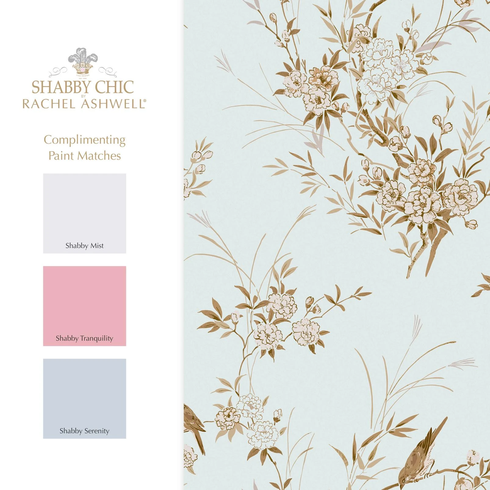 Bird Chinoiserie Blue and Gold Wallpaper - 125121_FLATLAY_BIRD CHINOISERIE BLUE GOLD.jpg