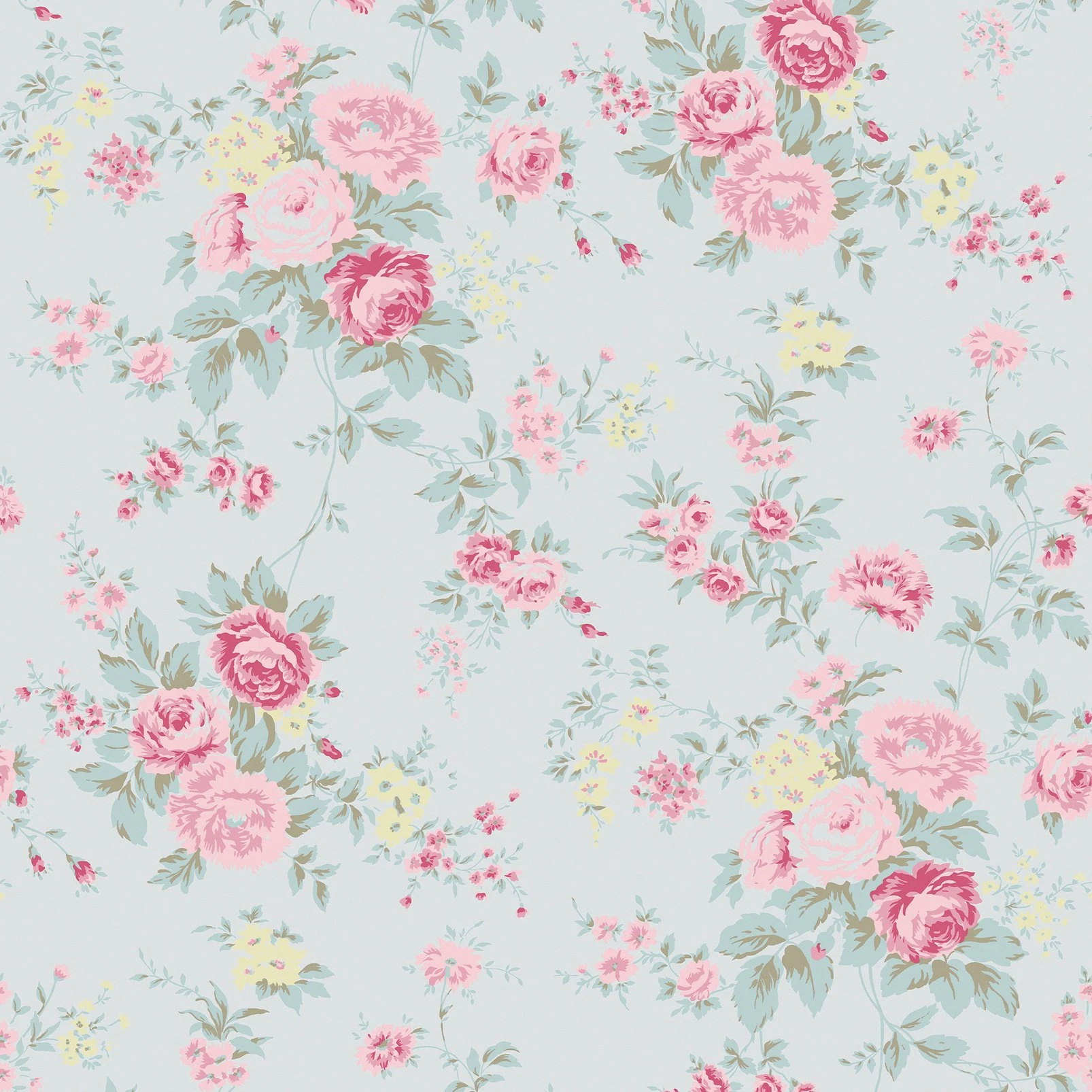 Wild Flower Blue Wallpaper - 125133_TILE_WILD FLOWER BLUE_01.jpg