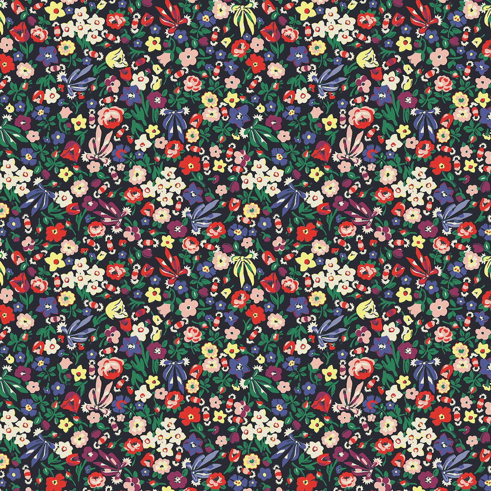 Cath Kidston Harmony Ditsy Night Wallpaper - 125505_TILE_HARMONY DITSY NIGHT_01.jpg