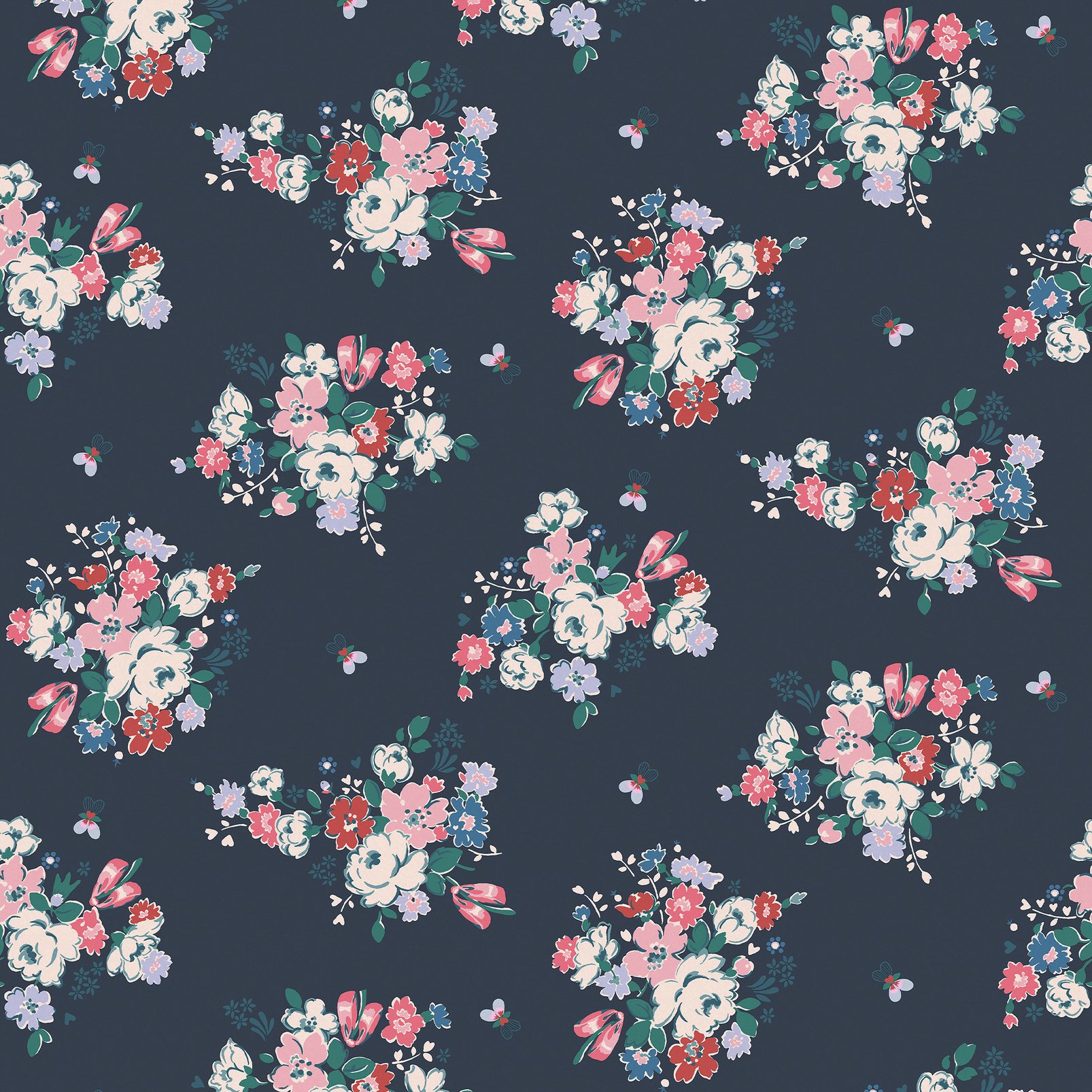 Cath Kidston Clifton Floral Navy Wallpaper - 125510_TILE_CLIFTON FLORAL NAVY_01.jpg